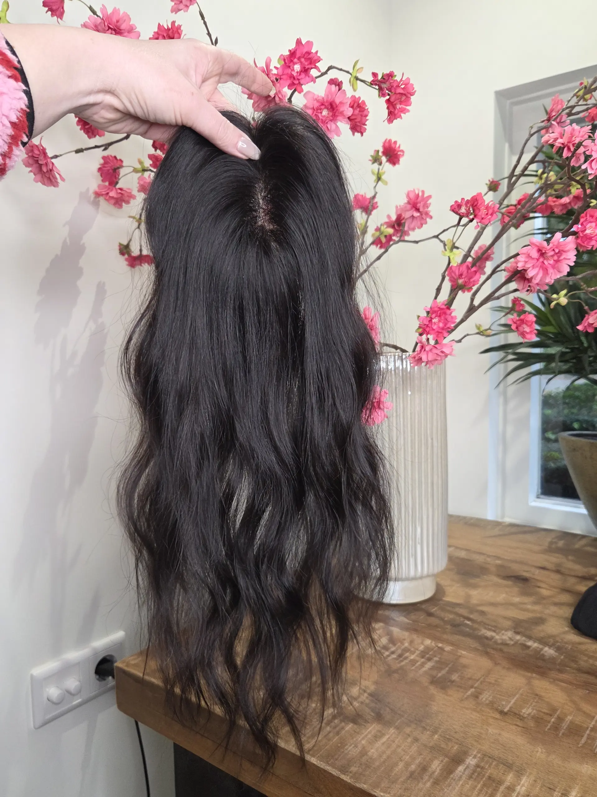 Donkerbruine topper